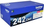 3 Brother Toner Multipack TN-242 Multipack CMY
