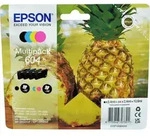 4 Epson Tinten C13T10G640 Multipack KCMY 604