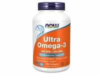 Now Foods Ultra Omega-3 - Fischöl Weichkapsel (180 Weichkapseln)