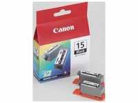 Canon 8190A002, Canon Tinten 8190A002 BCI-15BK schwarz, 2 Stück