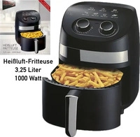 Deski 613-401840, Deski Fritteuse Hei&szlig;luft 3,25 Liter - 1000 Watt