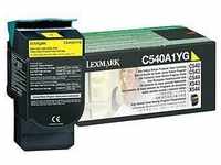 Lexmark C540A1YG, Lexmark Toner C540A1YG yellow 1.000 A4-Seiten