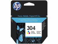 HP N9K05AE, HP Tinte N9K05AE 304 farbig 100 A4-Seiten