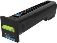Lexmark 72K2XC0, Lexmark Toner 72K2XC0 cyan 22.000 A4-Seiten