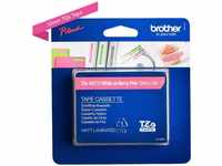 Brother TZe-MQP35, Brother P-Touch Band TZe-MQP35 weiß auf berry pink 12mm / 5m