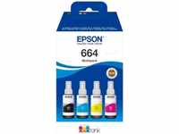 Epson C13T664640, Epson Tinten C13T664640 T6646 4-farbig, 4 Stück