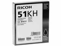 Ricoh 405862, Ricoh Gel Cartridge 405862 GC-51KH schwarz OEM 2.900 A4-Seiten