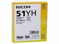 Ricoh 405865, Ricoh Gel Cartridge 405865 GC-51YH yellow OEM 2.500 A4-Seiten