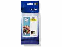 Brother LC-424Y, Brother Tinte LC-424Y yellow 750 A4-Seiten