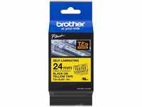 Brother TZe-SL651, Brother P-Touch Band TZe-SL651 schwarz auf gelb 24mm / 8m