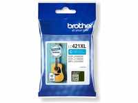 Brother LC-421XLC, Brother Tinte LC-421XLC cyan 500 A4-Seiten