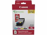 Canon 0332C005, Canon Tinten 0332C005 CLI-571XL BK C M Y 4-farbig + Papier, 4 Stück