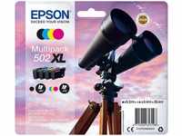Epson C13T02W640, Epson Tinten C13T02W640 502XL 4-farbig, 4 Stück (1 x 9,2ml BK + 3