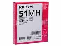 Ricoh 405864, Ricoh Gel Cartridge 405864 GC-51MH magenta OEM 2.500 A4-Seiten