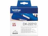 Brother DK22210, Brother PT Etiketten DK22210 weiss 29mm x 30,48m Rolle