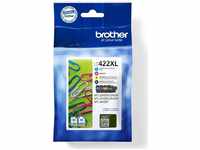 Brother LC-422XLVAL, Brother Tinten LC-422XLVAL Multipack 4-farbig, 4 Stück