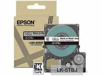 Epson LK-5TBJ, Schriftband Epson LK-5TBJ schwarz auf matt transparent 18mm x 9m