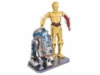R2-D2 & C-3PO (Doppelpack-Box) 3D Metall Bausatz 