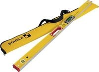 Stabila Elektronikwasserwaage TECH 196 DL 122cm Alu.gelb &plusmn; 0,5 mm/m &plusmn; 0,5 mm/m
