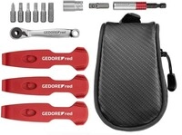 Gedore Red Werkzeugsatz Bike-Set Unterwegs 13-tlg.allgemeines Handwerk Tasche
