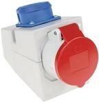 As-schwabe CEE-Kombidose 16 A 400 V Steckerst.6 h IP44 60437