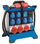 As-schwabe CEE-Standstromverteiler STECKY DUO 4 CEE-Stecker 400V,32 A,5-polig