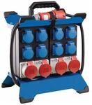 As-schwabe CEE-Standstromverteiler STECKY DUO 1 CEE-Stecker 400V,16 A,5-polig
