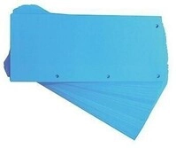 Oxford Trennstreifen Duo 400013889 160g Karton blau 60 St./Pack. 121219950