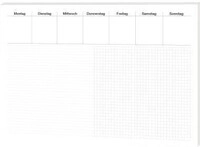Rnk Verlag RNK Schreibunterlage Office 46616 liniert/kariert 30Blatt 170220700