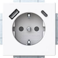 Busch-Jaeger SCHUKO Steckdose 20 EUCB2USBAC-84 2CKA002011A6306