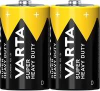 12 Pck. Varta Cons.Varta Batterie Superlife D 2020 Fol.2 02020101302