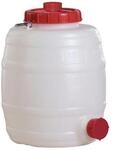 Graf Fass 15l PE wei&szlig; 1 Trageb&uuml;gel Einf&uuml;ll&ouml;ffnung-D.120mm 825051