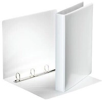 Esselte Pr&auml;sentationsringbuch 49702 DIN A4 25mm PP wei&szlig; 126602201