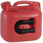 H&Uuml;nersdorff Kraftstoffkanister PREMIUM Inh.5l rot 2 Auslaufrohre h&uuml;nersdorff