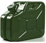 Valpro Kraftstoffkanister 10l Olivgr&uuml;n RAL 6003 Stahlbl.0,9mm L345xB165xH275mm