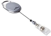 Durable Ausweishalter JoJo STYLE 832410 grau 10 St./Pack. 124237780