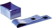 Durable Palettenfu&szlig;banderole 172407 145x75mm dunkelblau 50 St./Pack. 126672553