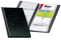 Durable Visitenkarten-Buch VISIFIX 238001 f&uuml;r 96Karten 90x57mm sw 126001890