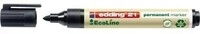 Edding Permanentmarker 21 EcoLine 4-21001 1,5-3mm Rundspitze schwarz 304195090