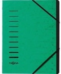 Pagna Ordnungsmappe 40059-03 DIN A4 12F&auml;cher Pressspankarton gr&uuml;n 125133360