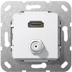 Gira UP Tragring HDMI und SAT 567503