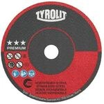 25 Stk. Tyrolit Trennscheibe PREMIUM D.50mm Scheibenst&auml;rke 1mm ger.Bohr.10mm