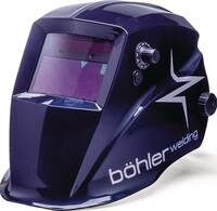 B&Ouml;hler Welding Schwei&szlig;erschutzhelm Guardian 50 inkl.Kassette 50x100mm DIN