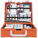S&Ouml;hngen Erste Hilfe Koffer metaBOX 145M B226xH346xT145ca.mm orange 0390250