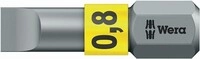 10 Stk. Wera Bit 800/1 BTZ f.Schlitzschrauben 5,5mm L.25mm 1/4 Zoll Wera Werk