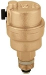 Caleffi CA Automatischer Schnellentl&uuml;fter 3/8Zoll AG, mit Absperrventil Robocal