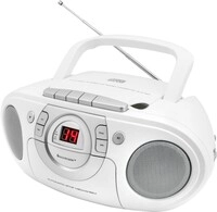 Soundmaster CD-Boombox m. UKW-Radio SCD5100WE ws