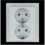 Busch-Jaeger SCHUKO-Doppelsteckdose 202 EUJB-83 2TKA00003887