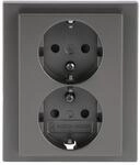 Busch-Jaeger SCHUKO-Doppelsteckdose 202 EUJB-866 2TKA00003921