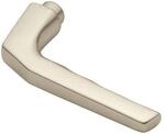 Hoppe T&uuml;rdr&uuml;ckerlochteil Frankfurt 117L Alu.F2/neusilberfarbig 4-KT.8mm DIN